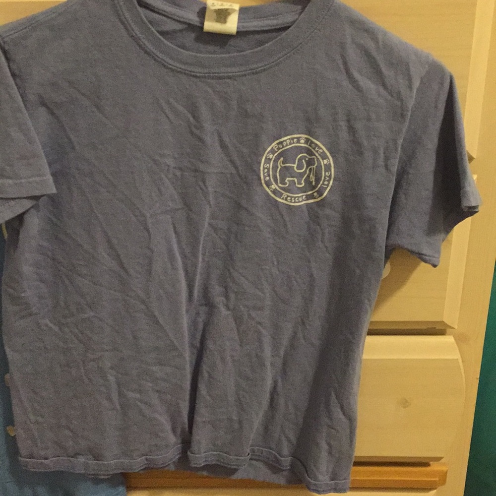 Purple tee